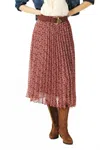 Ba&sh Kamy Skirt In Burgundy In Red