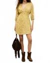 Ba&sh Kanissa Mini Dress In Yellow In Yellow
