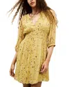 Ba&sh Kanissa Mini Dress In Yellow In Yellow