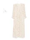 Ba&sh Karla Button-front Printed Dress In Neutral
