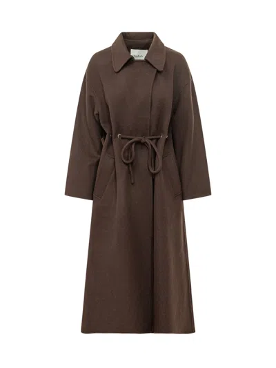 Ba&sh Ba & Sh Kate Cropped Jacket In Chocolat