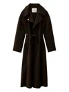 Ba&sh Kate Tie-waist Coat In Brown