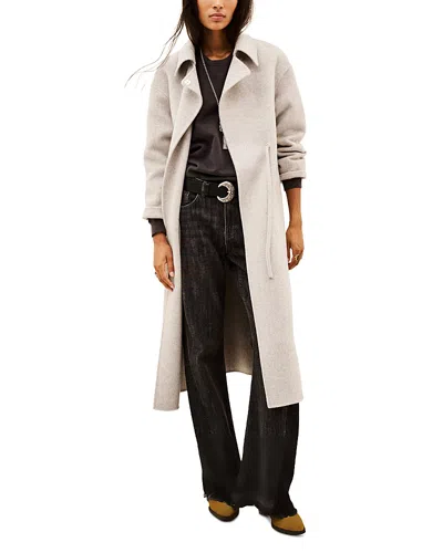 Ba&sh Ba & Sh Kate Wool Blend Drawstring Coat In Multi