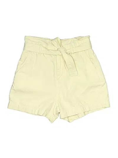 Pre-owned Ba&sh Khaki Shorts In Yellow