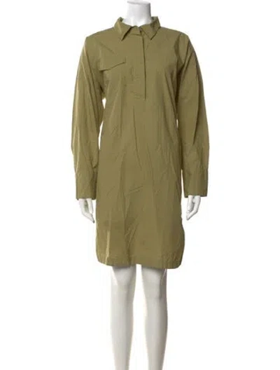 Pre-owned Ba&sh Knee-length Dress In Green