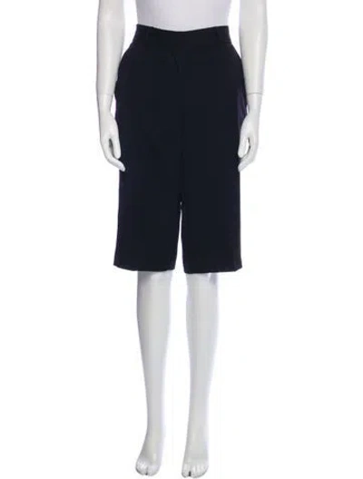 Pre-owned Ba&sh Knee-length Shorts In Blue