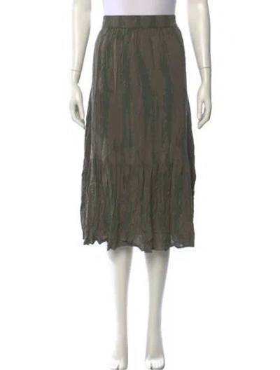 Pre-owned Ba&sh Knee-length Skirt In Green