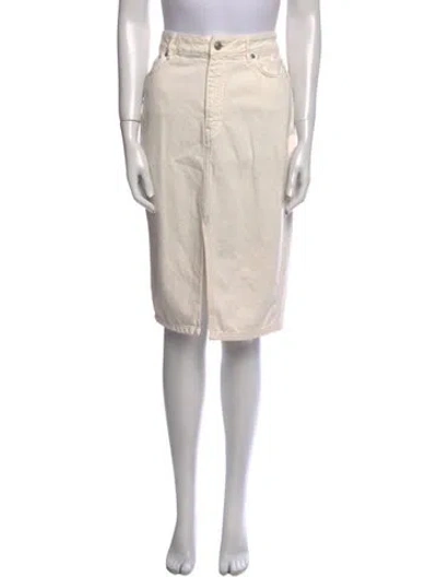 Pre-owned Ba&sh Knee-length Skirt In Neutral