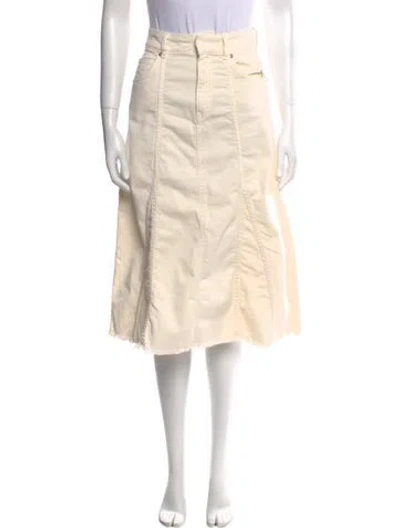 Pre-owned Ba&sh Knee-length Skirt In Neutral