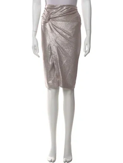 Pre-owned Ba&sh Knee-length Skirt In Neutral