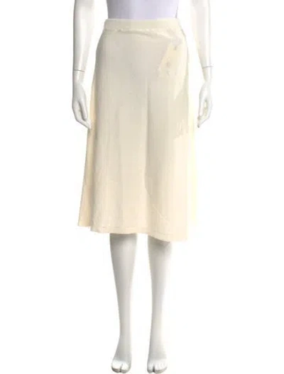 Pre-owned Ba&sh Knee-length Skirt W/ Tags In Neutral