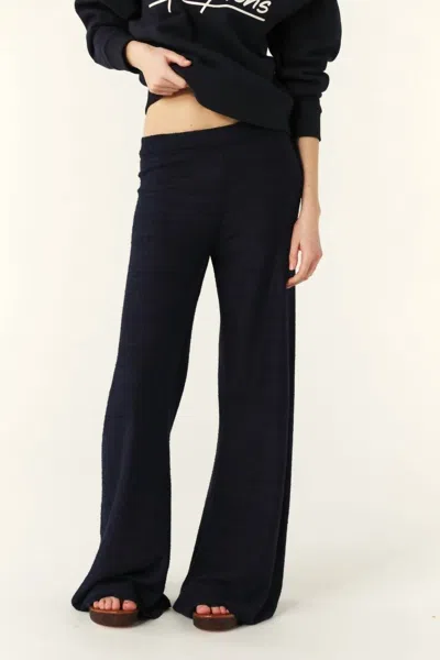 Ba&sh Kofi Pant In Navy In Black