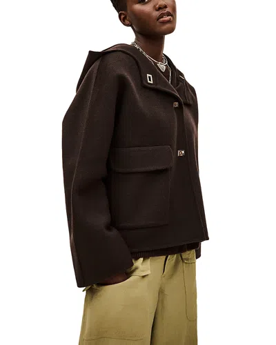 Ba&sh Ba & Sh Kove Coat In Brown