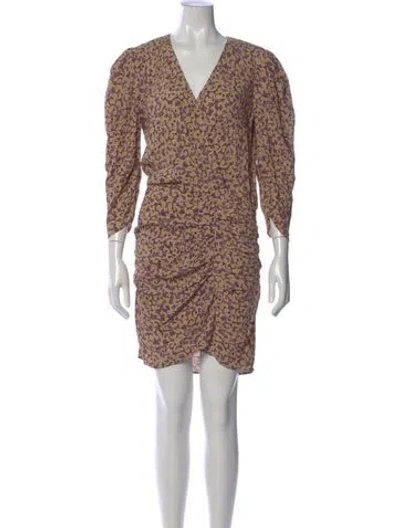 Pre-owned Ba&sh Lady Dress Mini Dress In Neutral