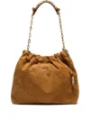 Ba&sh Large June Tote Bag In Brown