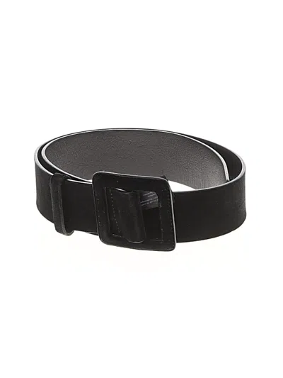 Pre-owned Ba&sh Leather Belt In Black