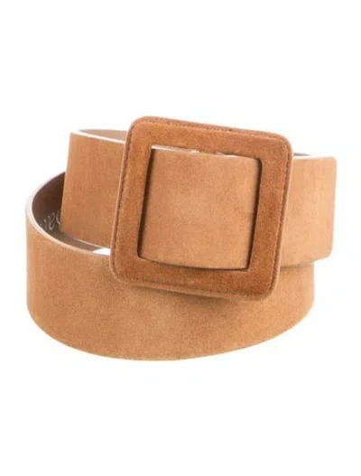 Pre-owned Ba&sh Leather Waist Belt In Neutrals