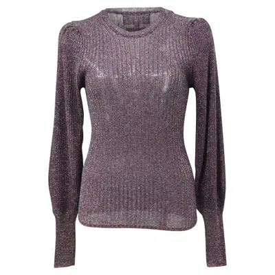 Ba&sh Ba & Sh Lexi Sweater In Purple Viscose In Gray