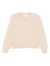 Ba&sh Liar Wool Jumper In Neutral