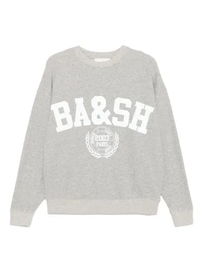 BA&SH LOGO印花卫衣