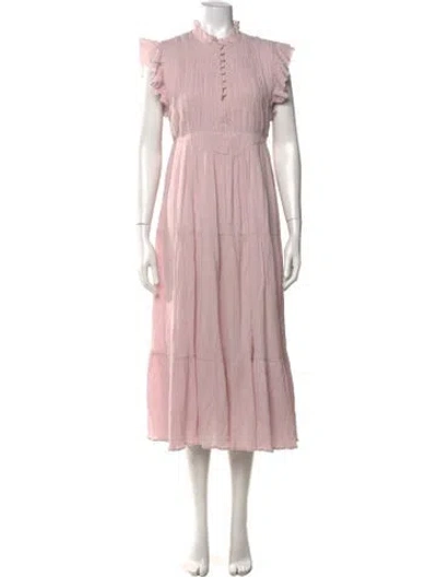 Pre-owned Ba&sh Long Dress In Purple