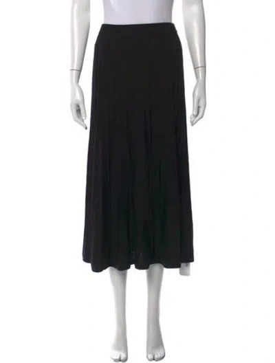 Pre-owned Ba&sh Long Skirt In Black