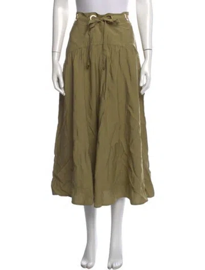 Pre-owned Ba&sh Long Skirt In Neutrals