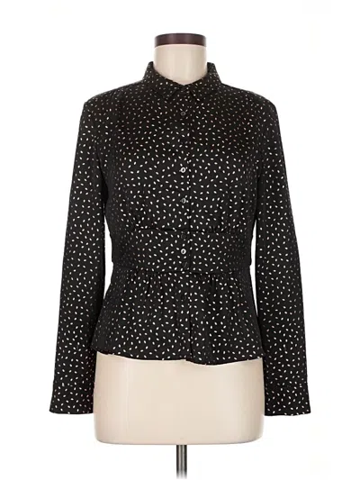 Pre-owned Ba&sh Long Sleeve Blouse In Black