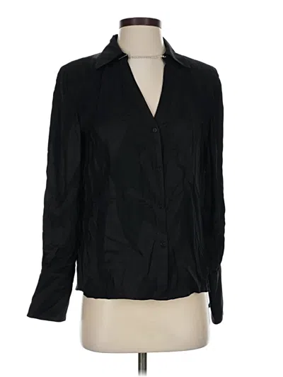 Pre-owned Ba&sh Long Sleeve Blouse In Black