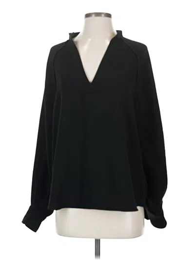 Pre-owned Ba&sh Long Sleeve Blouse In Black