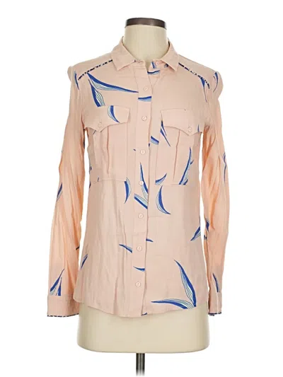 Pre-owned Ba&sh Long Sleeve Blouse In Brown