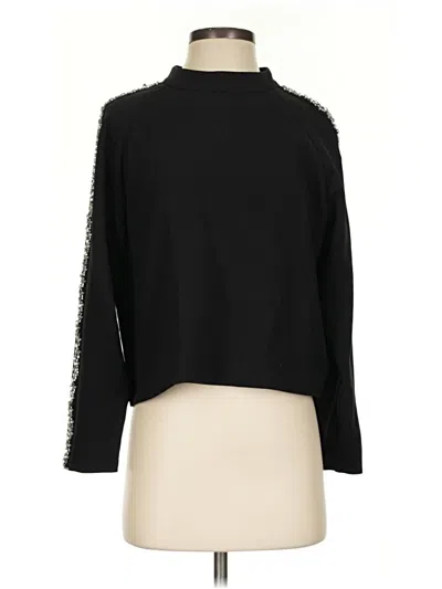 Pre-owned Ba&sh Long Sleeve Top Black Turtleneck Tops