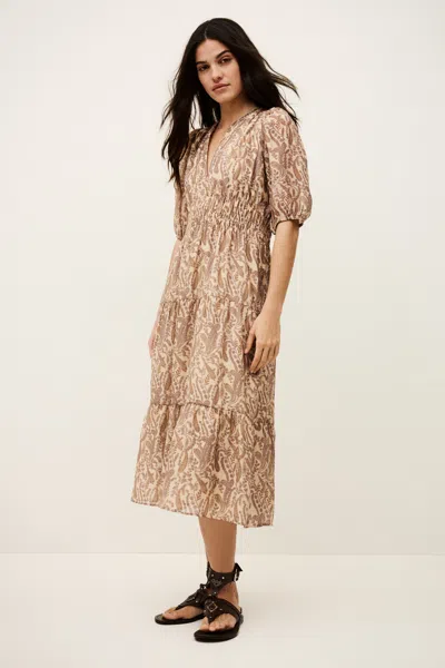 Ba&sh Long Sleeves Dress Tanyssa For Women In Neutral