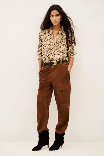 Ba&sh Long Sleeves Shirt Collar Shirt Hony For Women In Cream