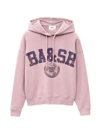Ba&sh Long-sleeve Hoodie In Pink