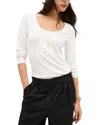Ba&sh Ba & Sh Luisa Tee In White