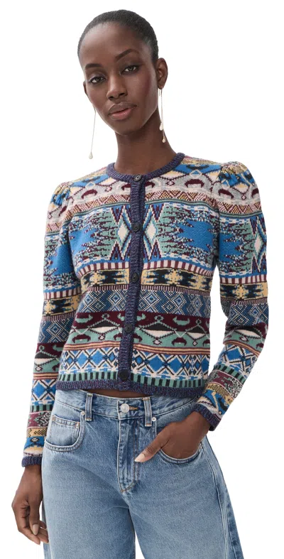 Ba&sh Maja Cardigan Multico