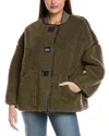 Ba&sh Manteau Maury Coat In Brown