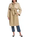 Ba&sh Manteau Polar Jacket In Burgundy