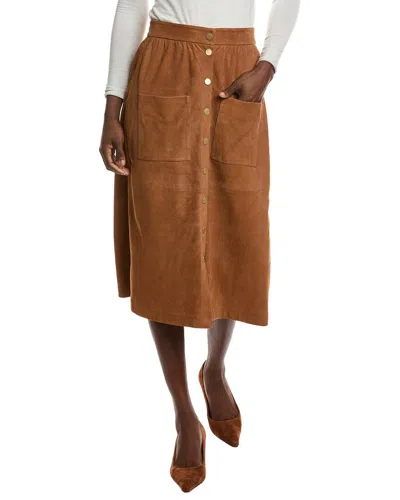 Ba&sh Marie Skirt In Brown
