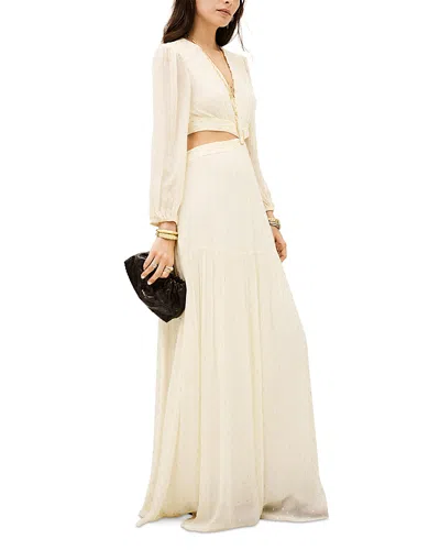 Ba&sh Ba & Sh Marry Cutout Waist Dress In Neutral