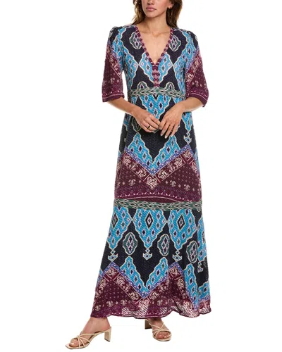 Ba&sh Maxi Dress In Blue