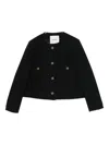 Ba&sh Meredith Buttoned Jacket In Black