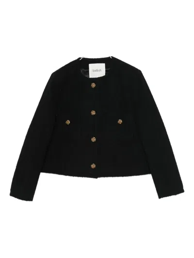Ba&sh Meredith Buttoned Jacket In Black