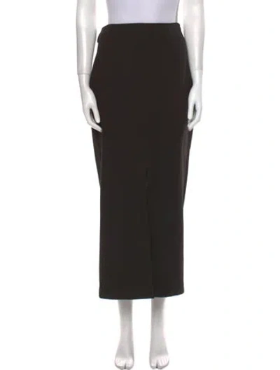 Pre-owned Ba&sh Midi Length Skirt In Black