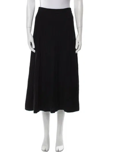 Pre-owned Ba&sh Midi Length Skirt In Black