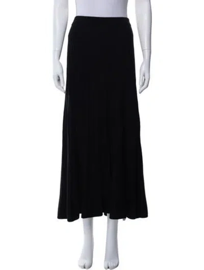 Pre-owned Ba&sh Midi Length Skirt In Black