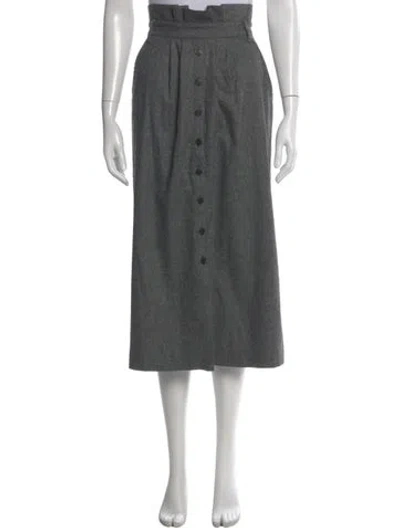 Pre-owned Ba&sh Midi Length Skirt In Black