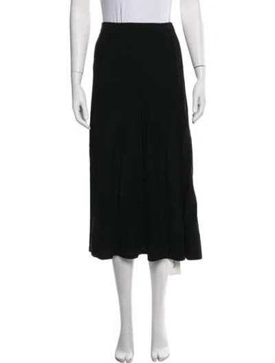 Pre-owned Ba&sh Midi Length Skirt In Black