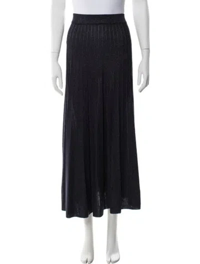 Pre-owned Ba&sh Midi Length Skirt In Blue